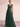 Sparkly Layered A-Line Backless Bridesmaid Dress Long - Emerald Green