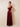 One-Shoulder Velvet Maxi Bridesmaid Dress With High Slit