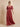 Square Neck Velvet A-Line Pleated Bridesmaid Dress With Flutter Sleeve
