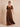 Red Square Neck Velvet A-Line Bridesmaid Dress With Flutter Sleeve