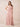 V-Neck Sleeveless Velvet Maxi Bridesmaid Dress with Leg Slit in Dusty Pink