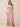 V-Neck Sleeveless Velvet Maxi Bridesmaid Dress with Leg Slit in Dusty Pink