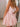 Strapless Boned Ruffle Chiffon Mini Ball Gown Prom Dress - Blush Pink