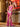 3D Rose Strapless Mermaid Prom Dress Long With Sheer Bodice - Hot Pink