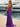 3D Rose Strapless Ruched Sheer Bodice Mermaid Long Prom Dress With Split in Purple