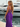 3D Rose Strapless Ruched Sheer Bodice Mermaid Long Prom Dress With Split in Purple