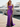 3D Rose Strapless Ruched Sheer Bodice Mermaid Long Prom Dress With Split in Purple