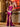 3D Rose Strapless Mermaid Prom Dress Long With Sheer Bodice - Fuchsia