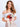 Romantic Red Rose Ball-shaped Bouquet - Red