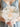 Minimalist White Rose and Champagne Rose Combination Ball-shaped Bouquet