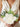 Classy White Artificial Flower Combination Hand Bouquet - White