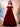 Off Shoulder Bodice Embroidery Lace Ball Gown Evening Dress - Burgundy