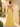 Off Shoulder Bodice Embroidery Lace Ball Gown Evening Dress in Yellow