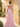 Off Shoulder Bodice Embroidery Lace Ball Gown Evening Dress in Pink