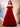 Off Shoulder Bodice Embroidery Lace Ball Gown Evening Dress - Red