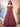 Off Shoulder Bodice Embroidery Lace Ball Gown Evening Dress - Dusty Rose