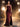 Sheer Bodice Luxury Lace Spaghetti Strap Mermaid Evening Dress - Burgundy