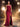 Sheer Bodice Luxury Lace Spaghetti Strap Mermaid Evening Dress - Fuchsia
