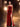 Asymmetric Bodice Sparkly Strapless Hand Beading Mermaid Evening Dress - Red