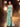 Asymmetric Bodice Sparkly Strapless Hand Beading Mermaid Evening Dress - Mint Green