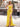 Asymmetric Bodice Sparkly Strapless Hand Beading Mermaid Evening Dress - Yellow