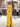 Asymmetric Bodice Sparkly Strapless Hand Beading Mermaid Evening Dress - Yellow