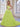 3D Rose Waist Strapless Tiered Ball Gown Evening Dress - Fluorescent