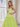 3D Rose Waist Strapless Tiered Ball Gown Evening Dress - Fluorescent