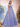 Pleated Bust Ruffle Hem Strapless Satin Prom Ball Gown - Lavender