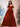 Off Shoulder 3D Rose Pick Up Satin Ball Gown Evening Dress - Burnt Orange