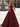 Scoop Neck Bodice Prom Ball Gown Long Evening Dress WIth Pockets in Burgundy