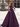 Scoop Neck Bodice Prom Ball Gown Long Evening Dress WIth Pockets in Grape
