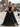 Scoop Neck Bodice Prom Ball Gown Long Evening Dress WIth Pockets in Black