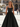 Scoop Neck Bodice Prom Ball Gown Long Evening Dress WIth Pockets in Black