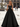 Scoop Neck Bodice Prom Ball Gown Long Evening Dress WIth Pockets in Black