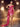 Asymmetrical Draped Satin Short Evening Gown With Bow Drop Waist - Hot Pink