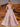 Boned Sparkly Lace A-Line Prom Dress With Pocket - Pink