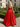 Boned Sparkly Lace Long Ball Gown Prom Dress With Pocket in Red