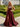 Boned Sparkly Lace Long Ball Gown Prom Dress With Pocket in Burgundy