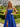 Boned Sparkly Lace Long Ball Gown Prom Dress With Pocket in Royal Blue