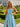 Boned Sparkly Lace Long Ball Gown Prom Dress With Pocket in Baby Blue