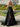 Boned Sparkly Lace Long Ball Gown Prom Dress With Pocket in Black