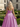 Boned Sparkly Lace Long Ball Gown Prom Dress With Pocket in Lilac
