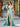 Off Shoulder Boned Mermaid Prom Dress With Pleats-Baby Blue