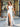 Off Shoulder Boned Mermaid Prom Dress With Pleats - White