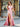 Off Shoulder Boned Mermaid Prom Dress With Pleats - Pink
