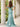 Off Shoulder Boned Mermaid Prom Dress With Pleats in Baby Blue