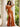 Off Shoulder Boned Mermaid Prom Dress With Pleats in Orange