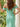 Off Shoulder Boned Mermaid Prom Dress With Pleats in Mint Green