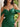 Off Shoulder Boned Mermaid Prom Dress With Pleats in Emerald Green